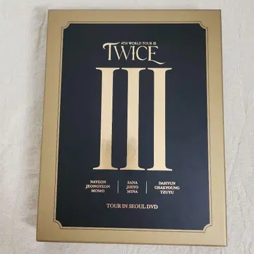 TWICE 4th worldtour III 라이브 DVD