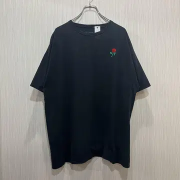Eighty Eight Brand 자수 구제 의류 아메카지 티셔츠 XL