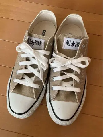 스니커즈 컨버스 베이지 ALLSTAR 여성용 로우 컷