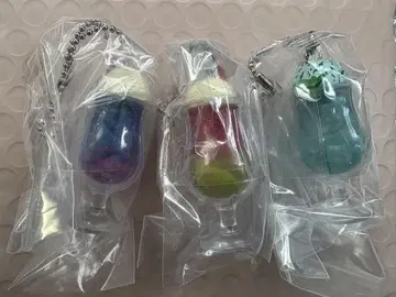 여행하는 찻집 미니어처 참 가챠 크림 소다 3개 세트