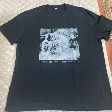 새상품 RAGE AGAINST THE MACHINE 레이지 티셔츠