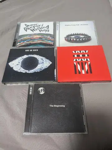 ONE OK ROCK CD 5장 세트