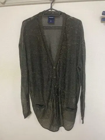 MIHARAYASUHIRO 다크 그린 가디건 M
