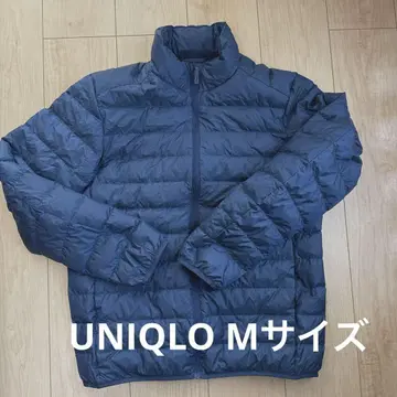 유니클로 다운 페더 네이비 남성용 M 방한 아우터