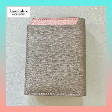 Larcobaleno / 스마트 카드 지갑 / BEIGE*PINK