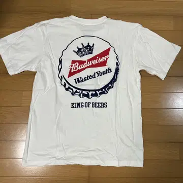 Wasted Youth Budweiser 티셔츠 새상품급
