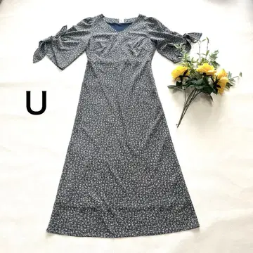 새상품급 U by SPICK&SPAN 플라워 맥시 원피스 꽃무늬 원피스