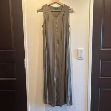 BANANA REPUBLIC 슬리브리스 롱 원피스 S