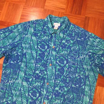 새상품급 70~80년대 빈티지 Made in Hawaii 알로하 셔츠 L