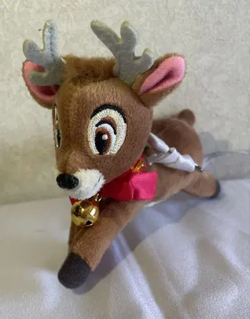 디즈니 크리스토프 루돌프 봉제 인형 배지 인형