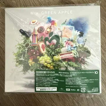 Mrs. GREEN APPLE 10 초회 한정판 CD+DVD