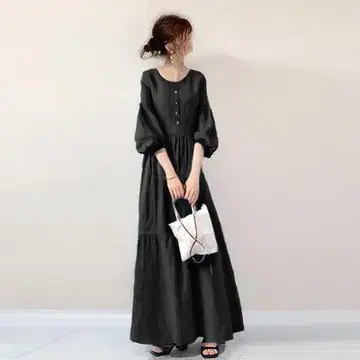 패치워크 드레스