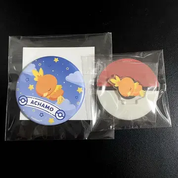 아차모 아크릴 스탠드 캔뱃지 세트