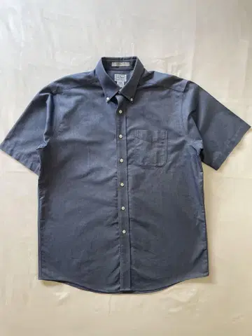 착용 1회 L.L.BEAN 옥스퍼드 반팔 B.D. 셔츠 16(L~XL)
