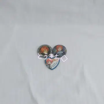 츠키나가 레오 캔뱃지 3개