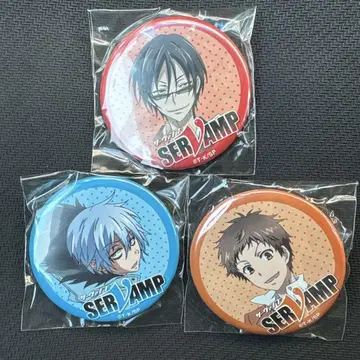 SERVAMP 서번프 캔뱃지 3개 세트