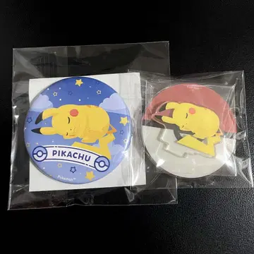 피카츄 핀 배지 아크릴 스탠드 세트