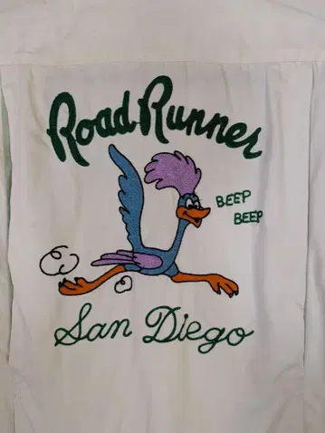 동양 엔터프라이즈 Road Runner San Diego 볼링 셔츠