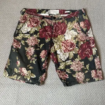 DENIM & SUPPLY 랄프 로렌 하프 팬츠 꽃무늬 34