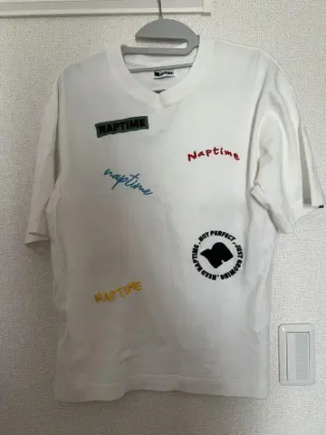 Naptime 티셔츠 화이트 24 SS