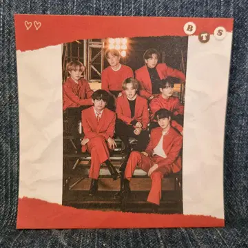 재고 1개. BTS 올 메모장 20매 한국제 제작자