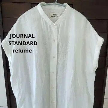 JOURNAL STANDARD relume 린넨 100% 블라우스