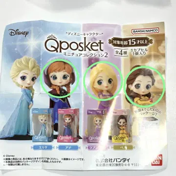 Qposket 미니어처 컬렉션 3종