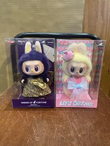 POPMART CHECKMATE&WINGS OF FORTUNE 2개 세트