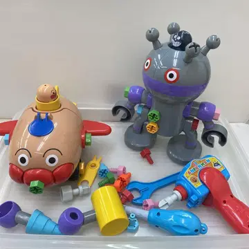 호빵맨 쿤타테 DIY 나사 나사 호빵맨 고토 나사 나사 단단 DX