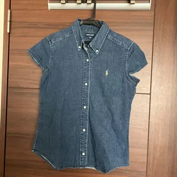 Ralph Lauren 반팔 피케 셔츠 160 데님