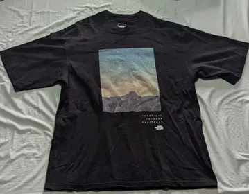 THE NORTH FACE 프린트 티셔츠 XL