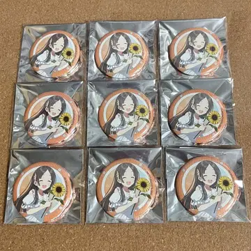 가쿠마스 POP UP SHOP 마루이 캔뱃지 쿠라모토 치나 9점