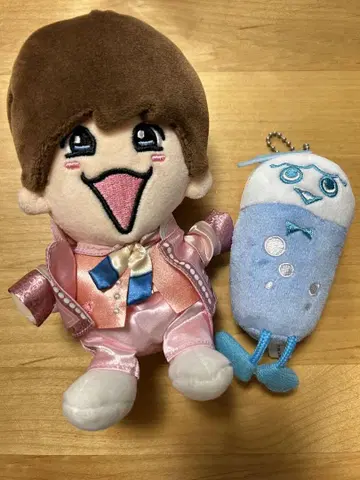 나니와 단시 후지와라 죠이치로 치비누이 나니와노와 봉제 인형 키링