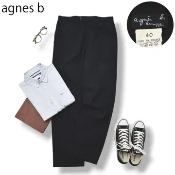 스테디셀러] 프랑스제 에네스베 agnes b 슬랙스 팬츠 트라우저