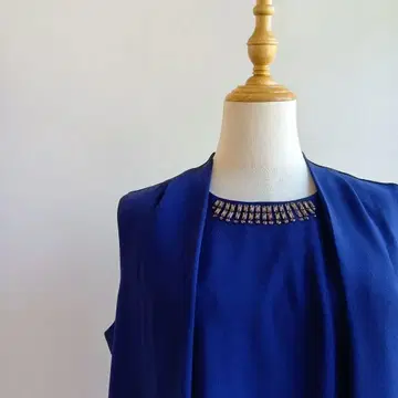 DAMA collection 비쥬 자수 원피스 드레스 빅 사이즈