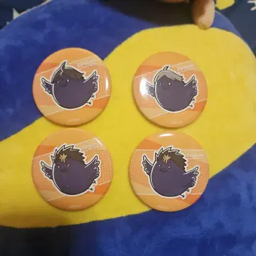 하이큐!! 캔뱃지 4개 세트