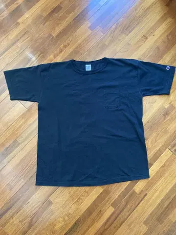 챔피온 T1011 블랙 티셔츠 X-Large