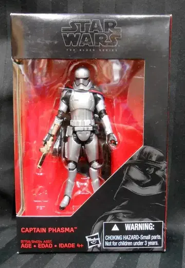 HASBRO THE BLACK CAPTAIN PHASMA 3.5인치