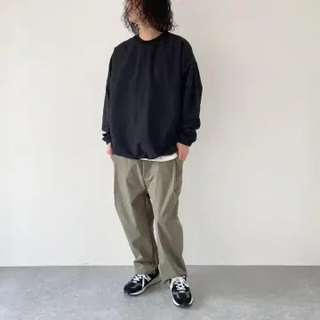 나토 컴팩트 나일론 풀오버 / 블랙