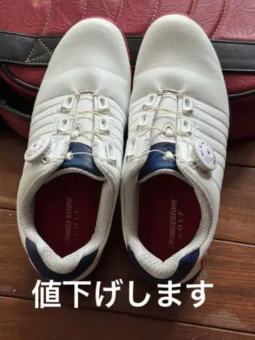 브릿지스톤 골프화 화이트