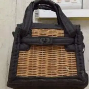 새상품 미사용 ebagos 2021AW 바스켓백 블랙