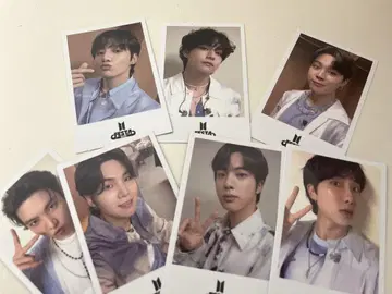 2025 BTS FESTA 페스티벌 구매 혜택 미공개 인스턴트 사진 7장