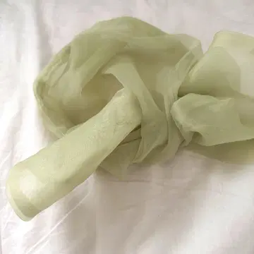 Raro 오간자 터번 옐로우 그린