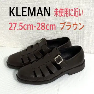 새상품급 브라운 43 KLEMAN 구르카 샌들