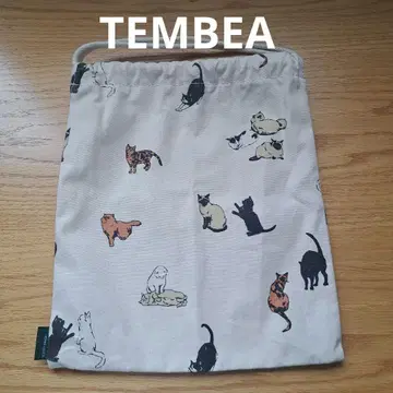 < TEMBEA> DRAWSTRING BAG 고양이