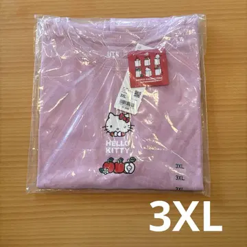 유니클로 산리오 헬로키티 핑크 티셔츠 3XL