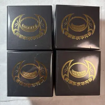 가면라이더 가브 어둠의 과자 박스 프리미엄 반다이 한정품 4개 세트