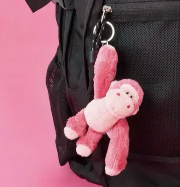 새상품 택 포함 플라자 한정판 니키 NICI 고릴라 피규어 키링