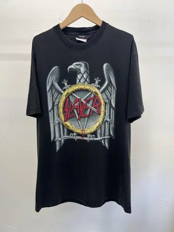 Slayer 밴딩 티셔츠