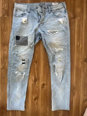 BRAYLOW DENIM 데미지 데님 팬츠